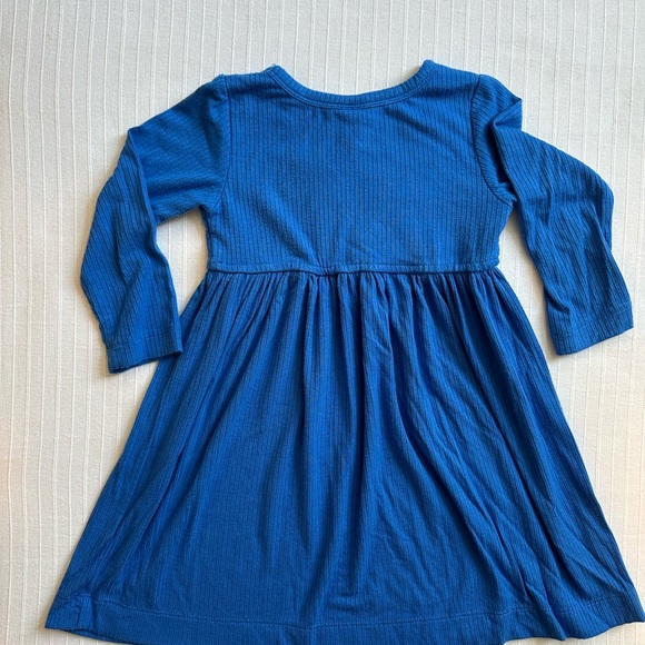 Kate Quinn Modal Lake Blue Long Sleeve Dress 18-24 Month - Picture 4 of 4
